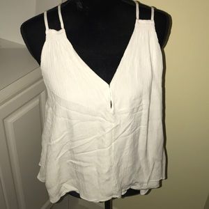 Sleeveless White Bellamie Top